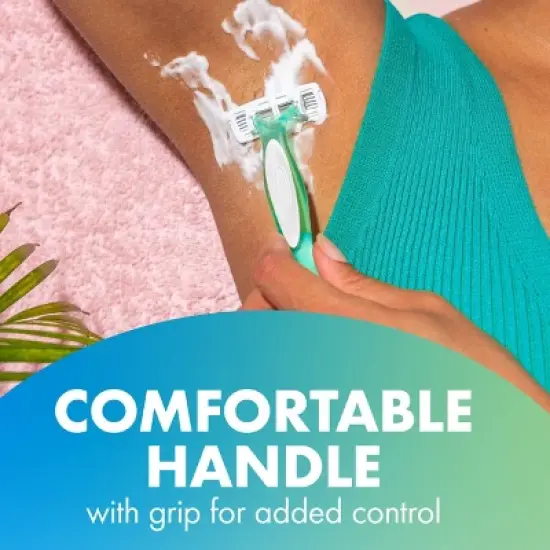 BiC Soleil Comfort Women's 4-Blade Disposable Razor - 10ct image {3}