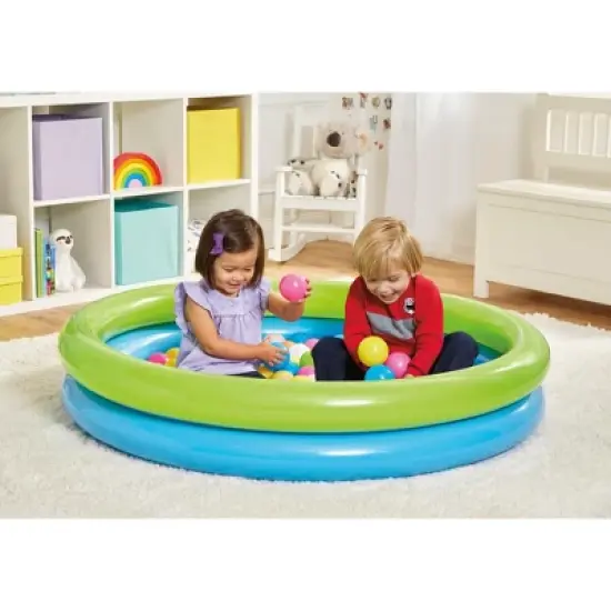 Kidoozie B-Active Jumbo Splash n Play Ball Pit, 50" Pool, 100 Balls, Suitable for Ages 2 Years and Up image {2}