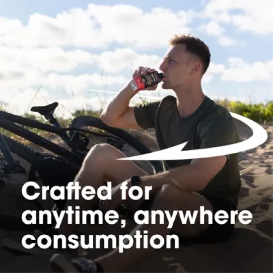 Optimum Nutrition Chocolate RTD Protein Shake 4pk/11oz: Non-Caffeinated Liquid Beverage image {4}