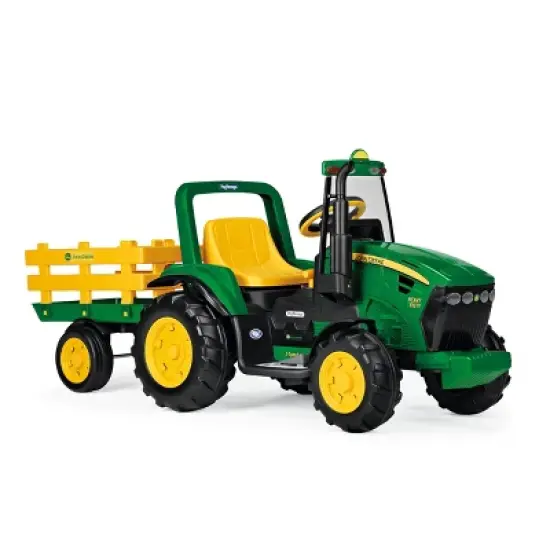 Peg Perego John Deere 12V Heavy Duty Tractor Powered Ride-On image {1}
