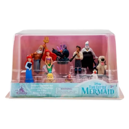 Disney The Little Mermaid Deluxe Figurine Set - 10pk image {1}