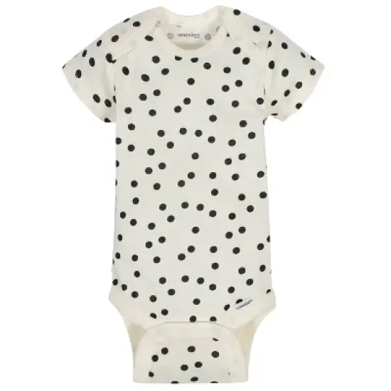 Onesies Brand Baby Girls' Short Sleeve Bodysuits, 8-pack image {3}