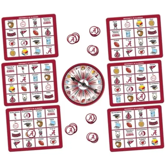 MasterPieces Kids Games - NCAA Alabama Bingo Game image {2}