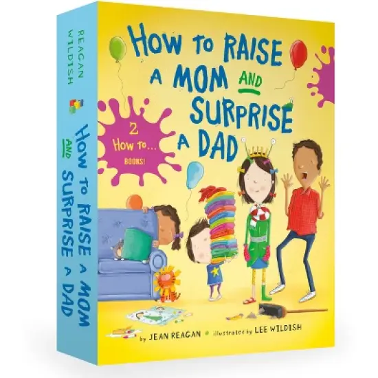 How to Raise a Mom and Surprise a Dad Board Book Boxed Set - by  Jean Reagan (Mixed Media Product) image {1}