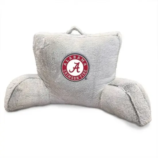 NCAA Alabama Crimson Tide Faux Fur Logo Backrest Support Pillow image {1}