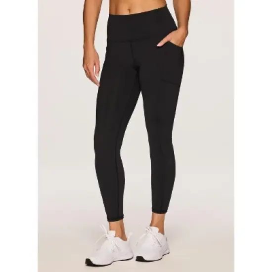 RBX Active Women's Tech Flex High Waisted Squat Proof Full Length Leggings with Pockets image {3}