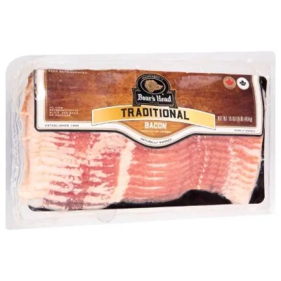 Boar's Head Naturally Smoked Traditional Bacon - 16oz image {3}