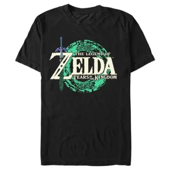 Men's Nintendo The Legend of Zelda: Tears of the Kingdom Game Logo T-Shirt image {4}