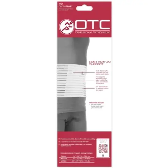 OTC Belly Binder Post-Partum and C-Section Support, Abdominal Pad, Postnatal Wrap, Compression Brand image {2}