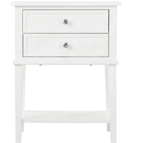 Passion Furniture Newton 2-Drawer Nightstand (28 in. H x 16 in. W x 22 in. D) image {9}