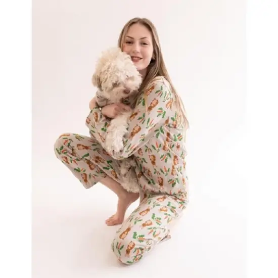 Leveret Womens Two Piece Cotton Easter Pajamas image {2}