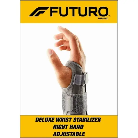 FUTURO Deluxe Wrist Stabilizer Helps Relieve Carpal Tunnel Symptoms image {2}