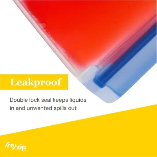 (re)zip Reusable Leakproof Stand-Up Mini Bags - 3pk image {4}