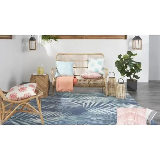 Waverly Sun & Shade St Croix Tropical Indoor/outdoor Area Rug image {9}