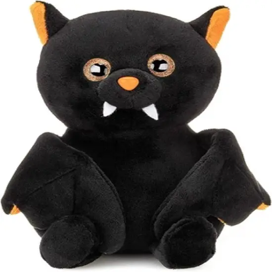 Bearington Echo Plush Stuffed Animal Halloween Black Bat, 7.5 inches image {1}