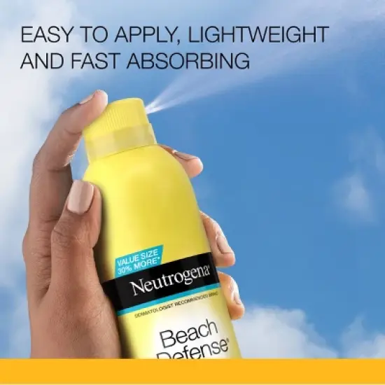 Neutrogena Beach Defense Sunscreen Spray - SPF 30 - 8.5oz image {12}