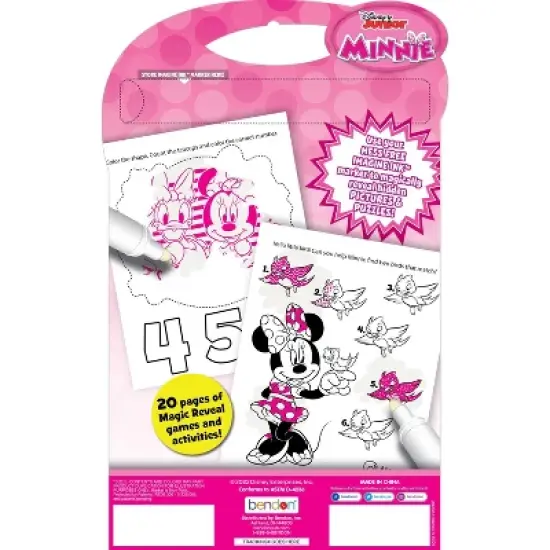 Minnie Mouse Imagine Ink Mess Free Game Book image {1}
