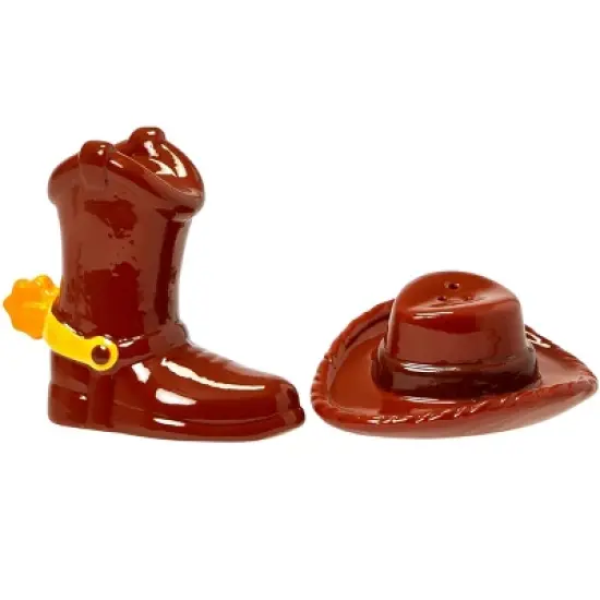 Seven20 Disney & Pixar Toy Story 4 Woody Themed Salt & Pepper Shakers | Ceramic Set image {7}