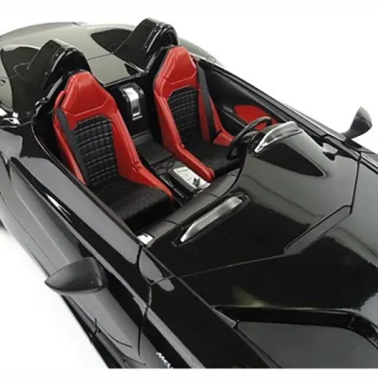 Ready! Set! Go! Link 1:12 RC Mercedes-Benz SLR Radio Remote Control Licensed Model Car - Black & Silver image {5}