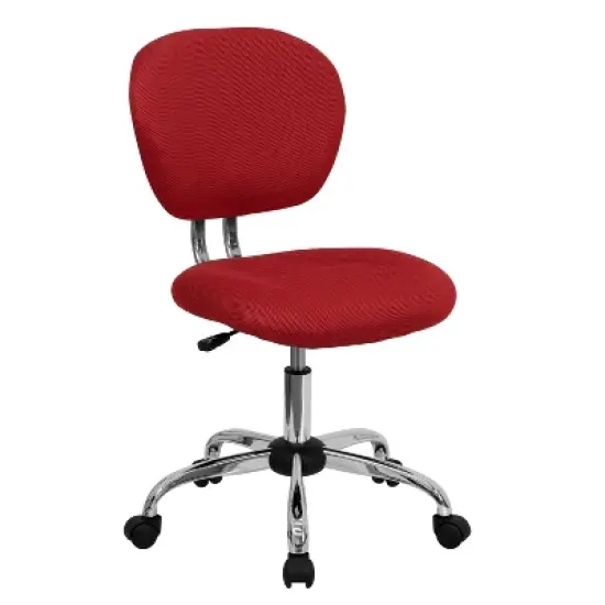 Mid Back Mesh Padded Swivel Task Office Chair - Flash Furniture image {13}