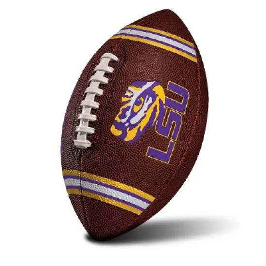 NCAA LSU Tigers Junior Football: Rubber Bladder, Ages 6+ image {2}