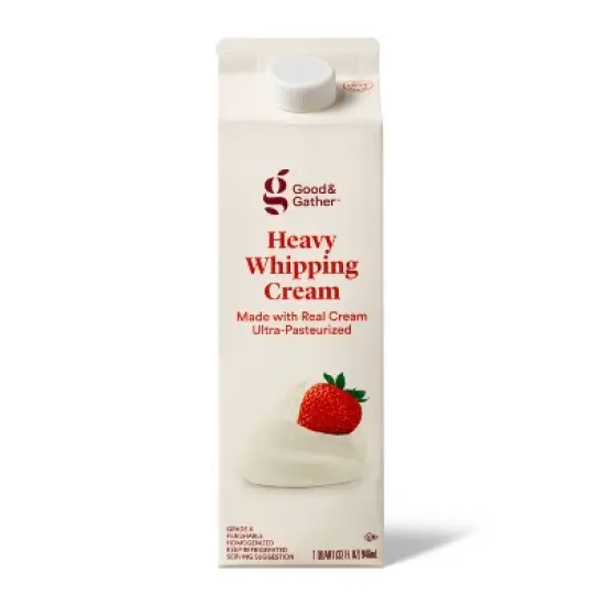 Heavy Whipping Cream - 32 fl oz (1qt) - Good & Gather&trade; image {5}