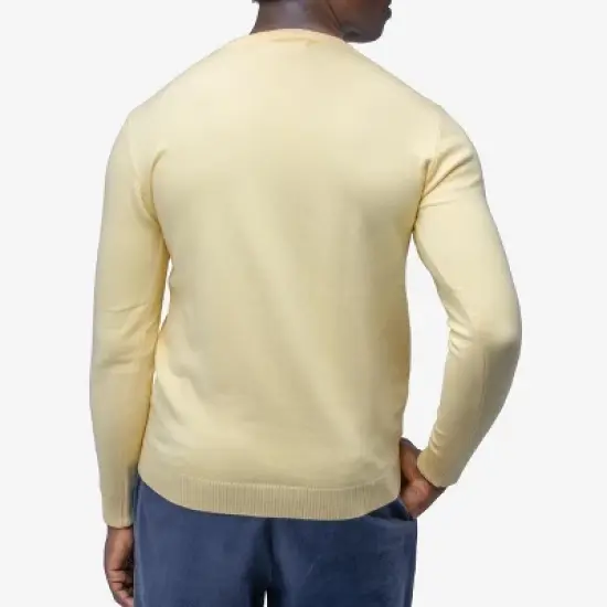 X RAY Men's Crew Neck Sweater Slim Fit Midweight Knit Pullover for Casual Dressy Wear (Big & Tall Available) image {1}