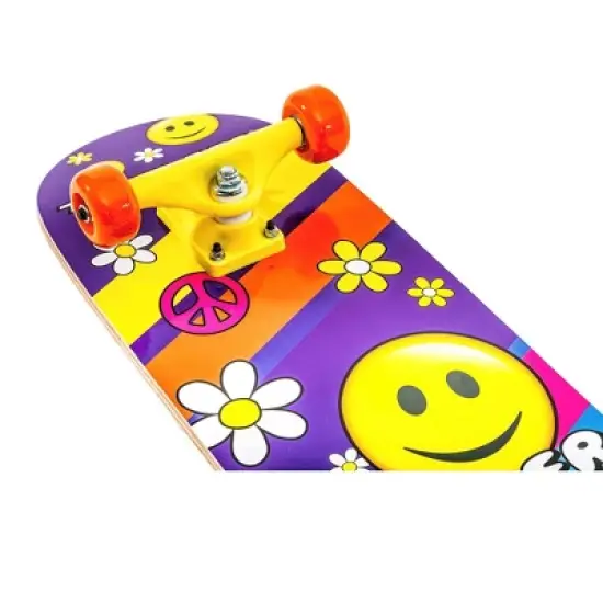 Titan Flower Power 28" Skateboard, Blue image {2}