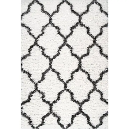 Marrakesh Shag Trellis Area Rug - JONATHAN Y  image {1}