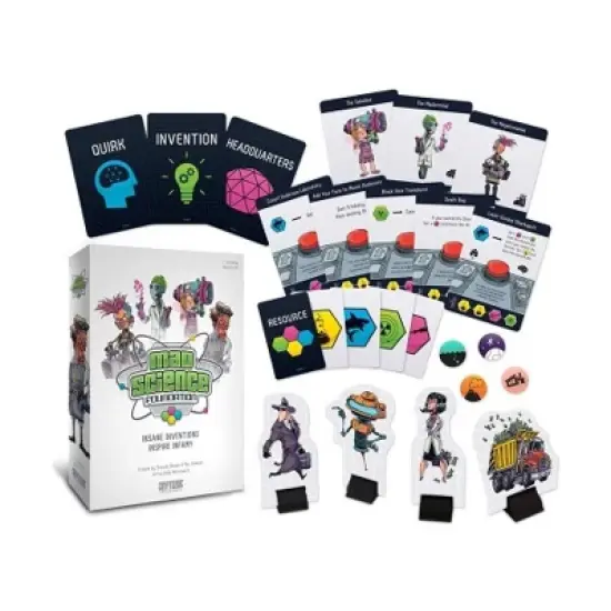 Mad Science Foundation Board Game image {2}