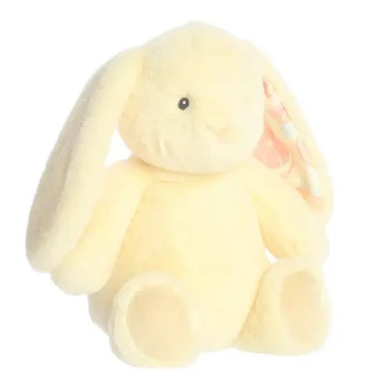 ebba Dewey Bunny 12.5" Flourish Banana Yellow Stuffed Animal image {1}