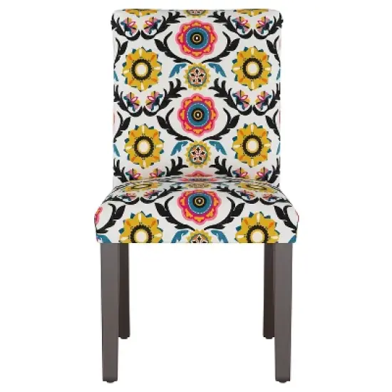 Hendrix Dining Chair in Damask - Skyline Furniture image {11}