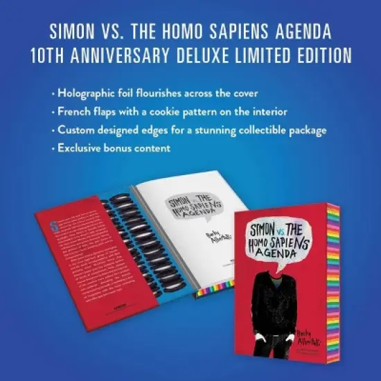 Simon vs. the Homo Sapiens Agenda 10th Anniversary Deluxe Limited Edition - by Becky Albertalli (Paperback) image {3}