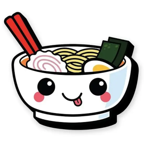 NMR Distribution Ramen Funky Chunky Magnet image {1}