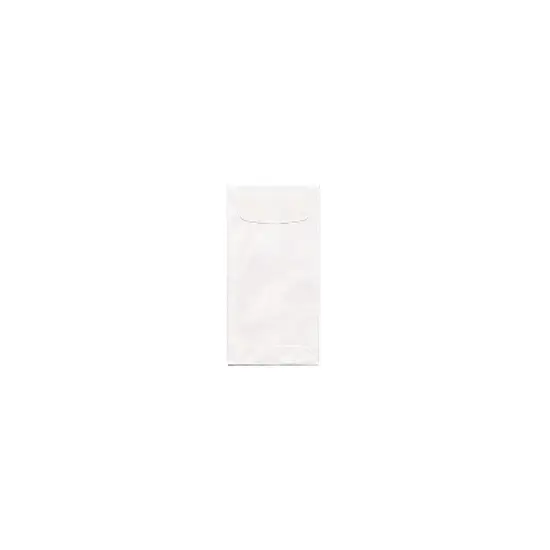 JAM Paper Monarch Policy 8 Glove Envelopes 3.875 x 7.5 White Bulk 1000/Carton (01623987B) image {1}