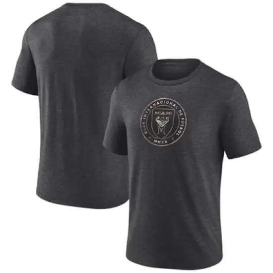 MLS Inter Miami CF Men's Throwback Tri-Blend T-Shirt image {3}
