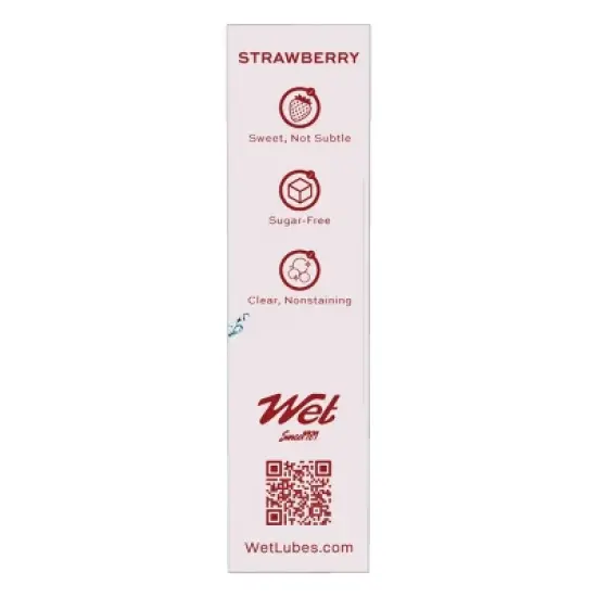 Wet Flavored Lubricant - Strawberry - 6.1oz image {5}
