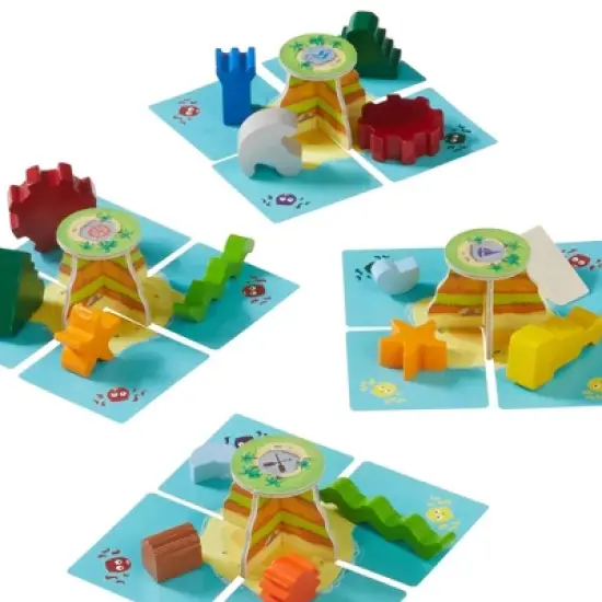 HABA Flotsam Float - Island Hopping, Wreckage Piling Stacking and Balancing Game image {3}