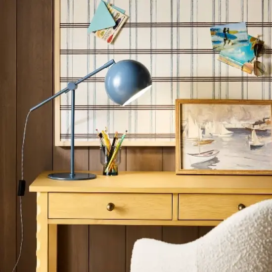 Task Lamp Blue - Threshold&trade; designed with Studio McGee image {4}