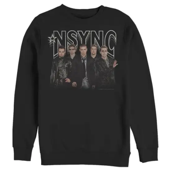 Men's NSYNC Rocker Band Pose Sweatshirt image {3}