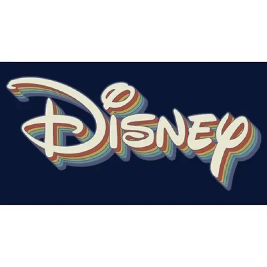 Boy's Disney Retro Logo T-Shirt image {1}