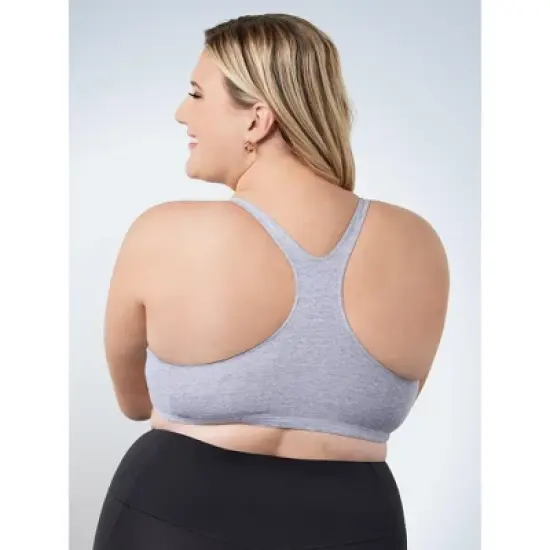 Leading Lady The Serena - Wirefree Sport Full Figure Bra image {2}