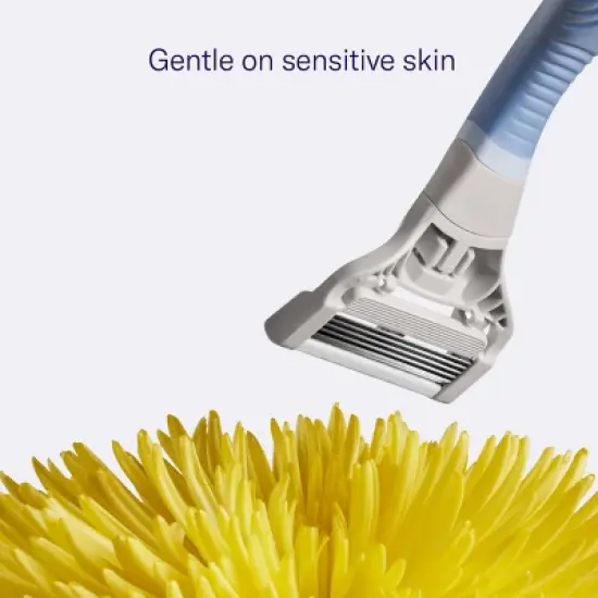 Flamingo Pubic Women's Razor Blade Refill Cartridges - 4ct image {4}