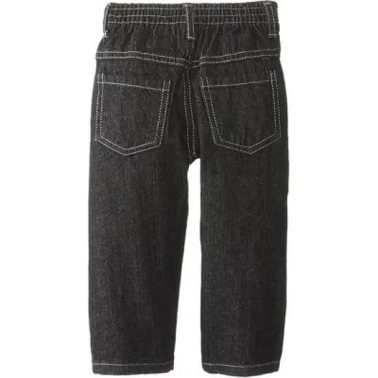 Disney Baby Boys' Mickey Mouse 3-Piece Vest, Shirt & Jeans Set, Red/Black, 12 Months image {4}