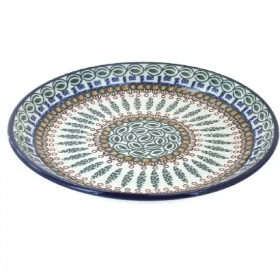 Blue Rose Polish Pottery Ceramika Artystyczna Dessert Plate image {23}