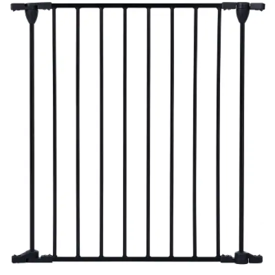 200" Adjustable Safety Gate 8 Panels Play Yard Metal Doorways Fireplace Fence Christmas Tree image {11}