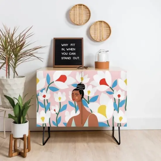 Maritza Lisa Boho Top Knot Credenza - Deny Designs image {1}