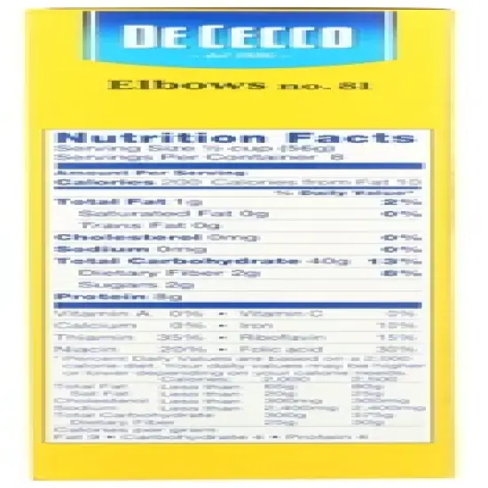 De Cecco Elbows Macaroni - Case of 20/16 oz image {4}