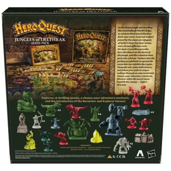 Heroquest Jungles of Delthrak Board Game image {6}