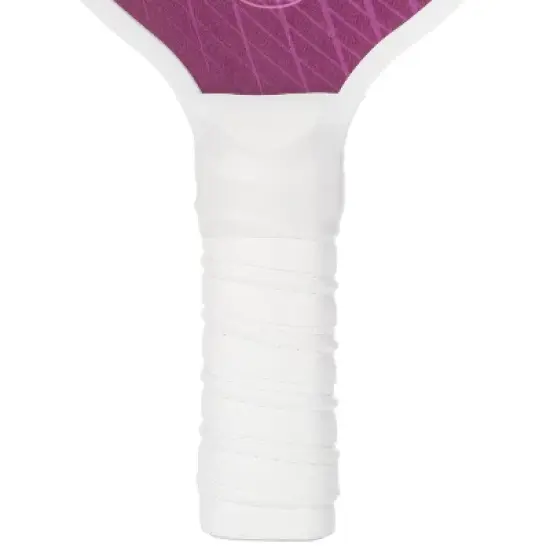 Franklin Sports 2 Player Wood Journey Pickleball Paddle and Ball Set in Mesh bag - Purple/Orange: Plywood Core, 19.48" Length, Traditional Frame image {3}